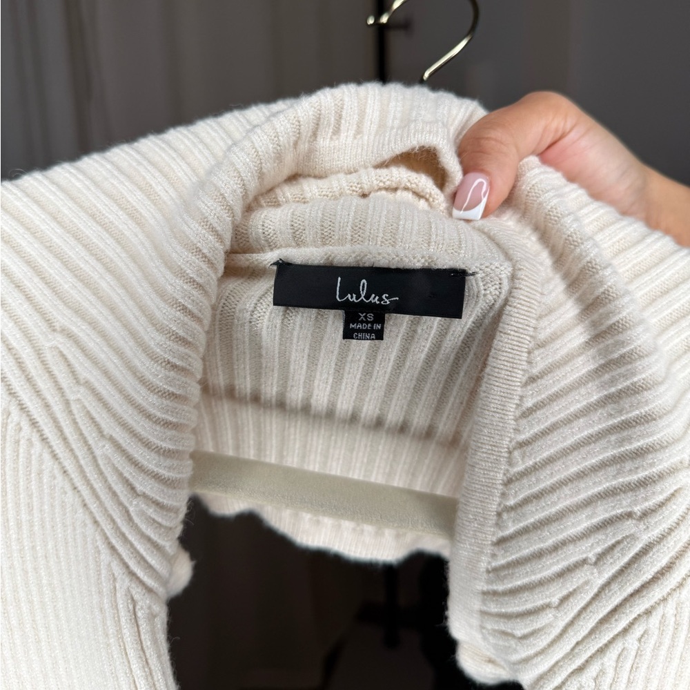 Turtleneck Shrug Bolero Sweater - Size XS - Picture 5 of 5
